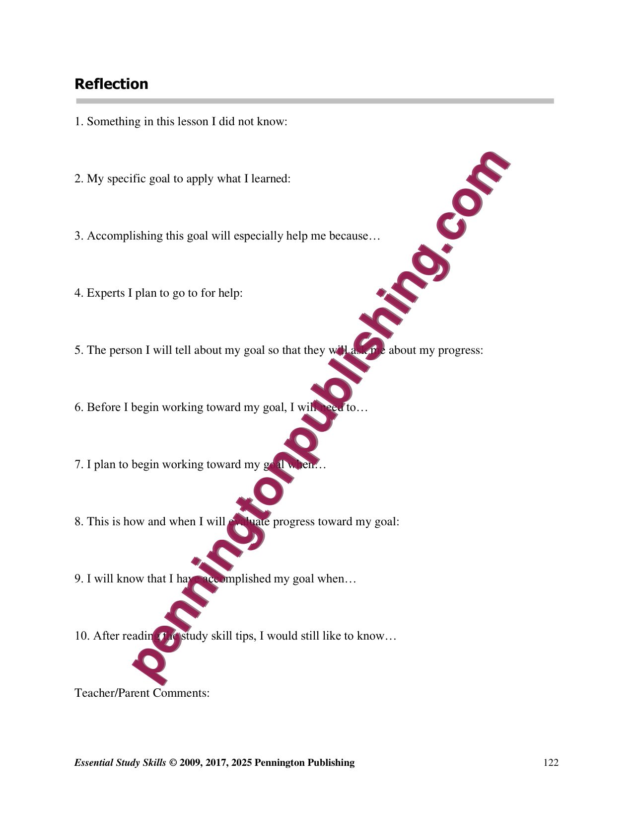 Sample page 6 from Essential Study Skills (What Every Student Should Know)