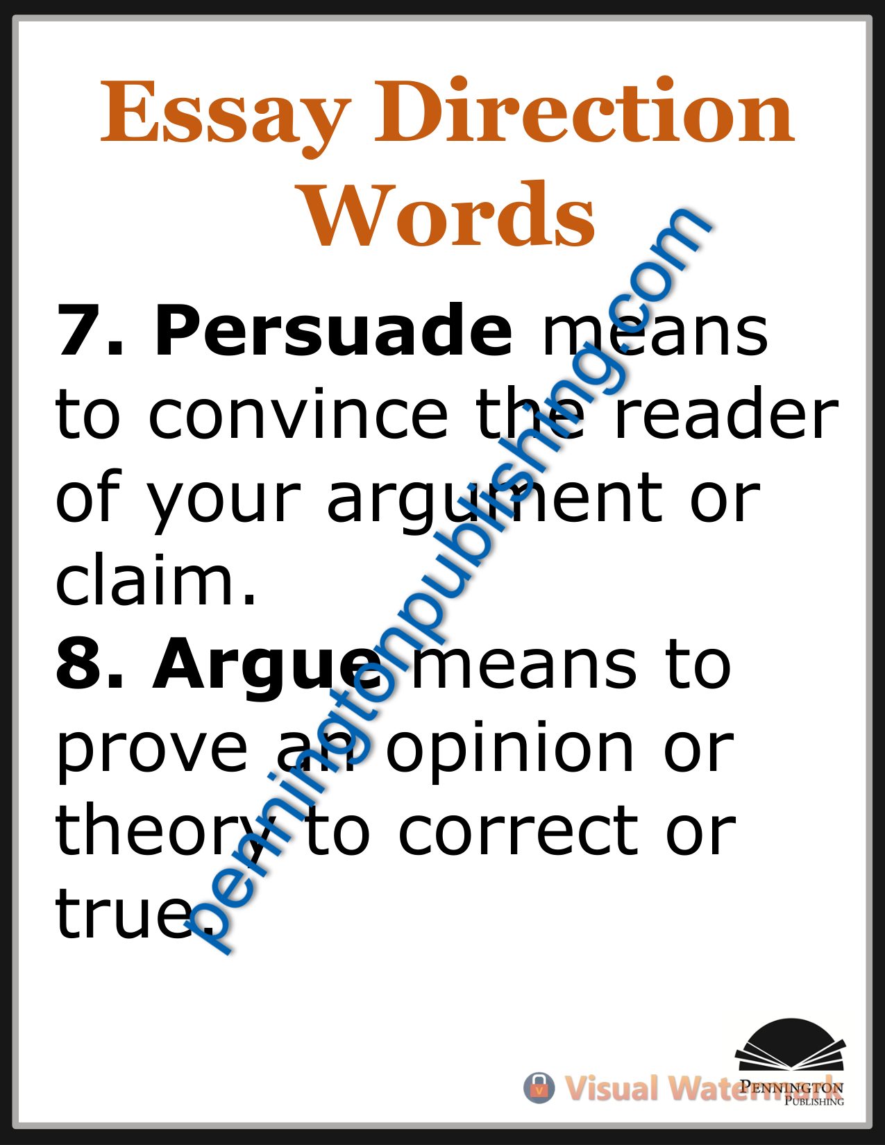 Sample page 5 from How to Teach Essays