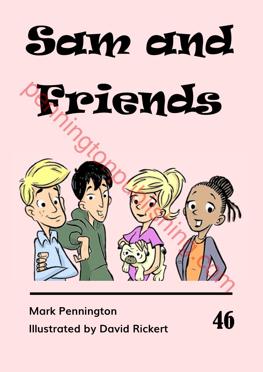 Sample page 3 from Sam and Friends Phonics Books