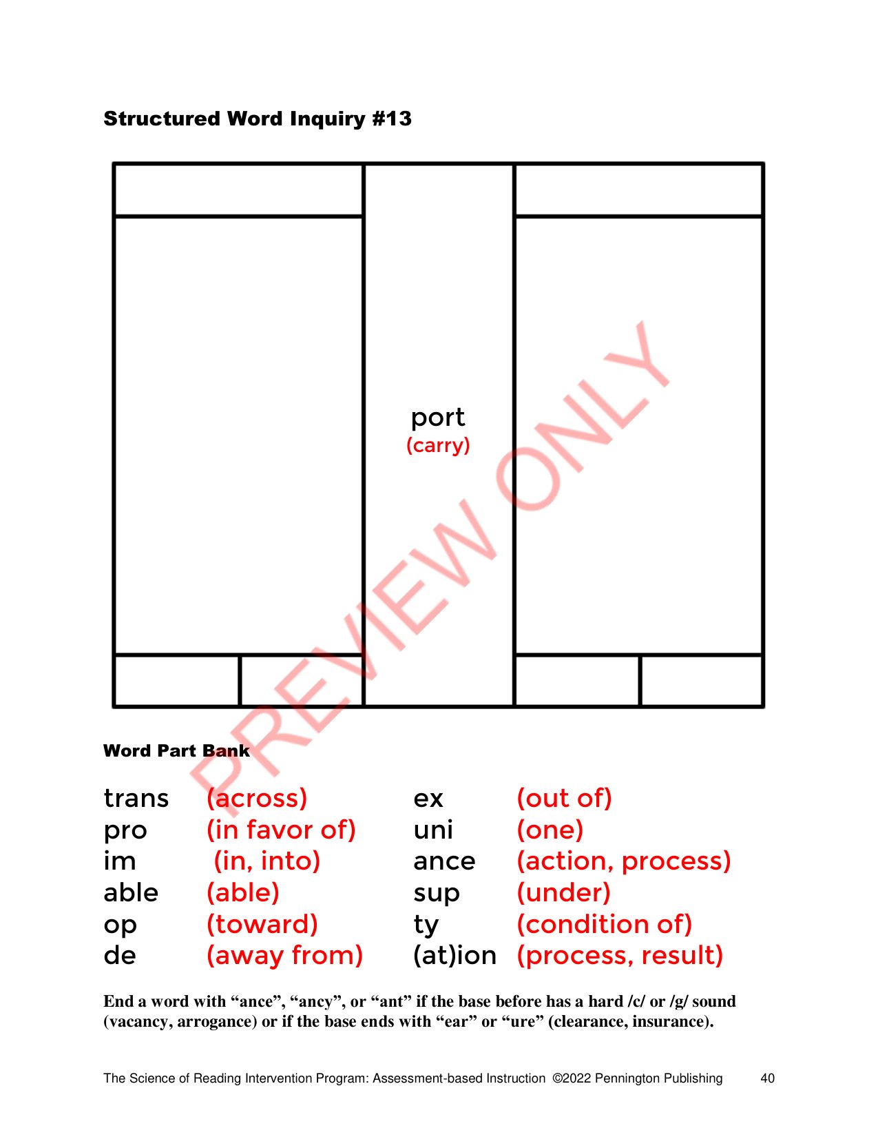 Sample page 6 from Syllables and Morphology