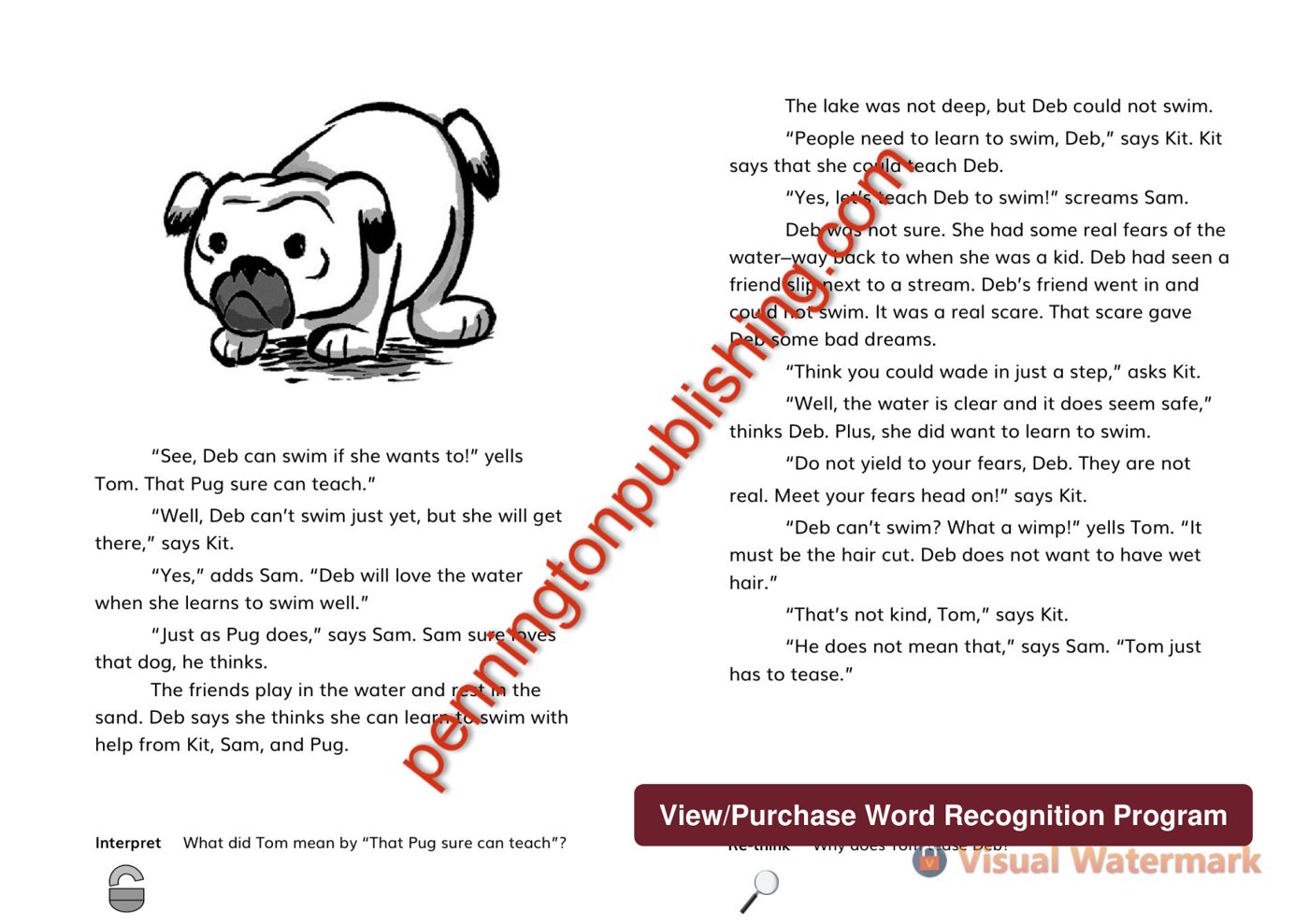 Sample page 6 from The Science of Reading Intervention Program: Word Recognition (Phonics, Spelling, Phonics, Fluency, and Comprehension)