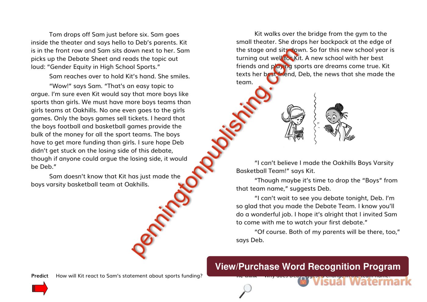 Sample page 7 from The Science of Reading Intervention Program: Word Recognition (Phonics, Spelling, Phonics, Fluency, and Comprehension)