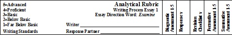 analytic rubrics for essay