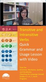 Intransitive and Transitive Verbs