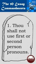 The Ten Commandments of Essays