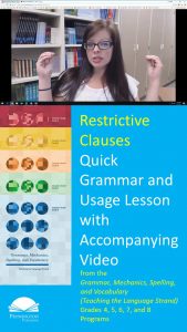 Using Restrictive Clauses