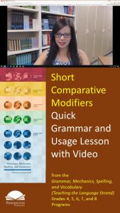 Using Short Comparative Modifiers