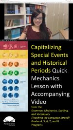 Capitalizing Special Events and Historical Periods