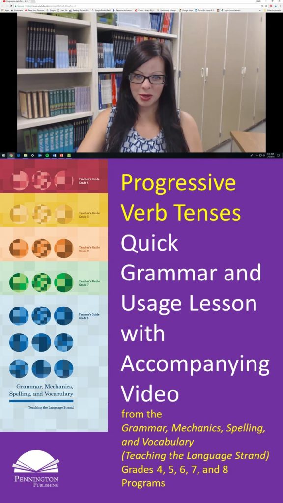 Free Worksheets Progressive Verb Tenses