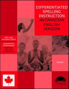 Grades 3-8 Canadian English Spelling Programs