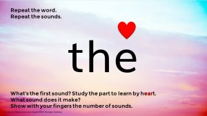 Teaching Heart Words